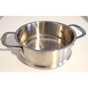 Cuisinart Steamer Insert Aluminum 7" Diameter Pot with Side Handles 6116-18S